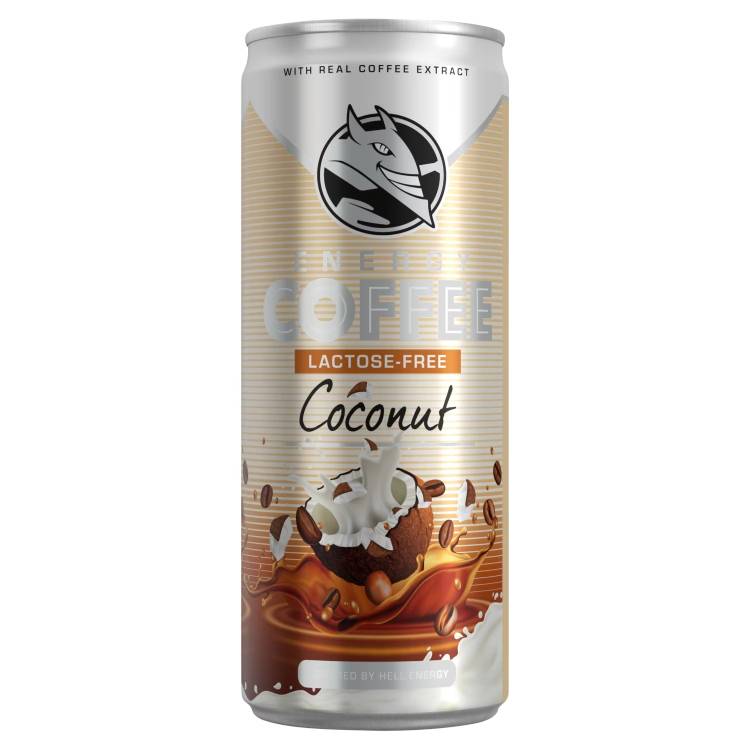 Hell En.Coffee Latte di Cocco Menta 250Ml