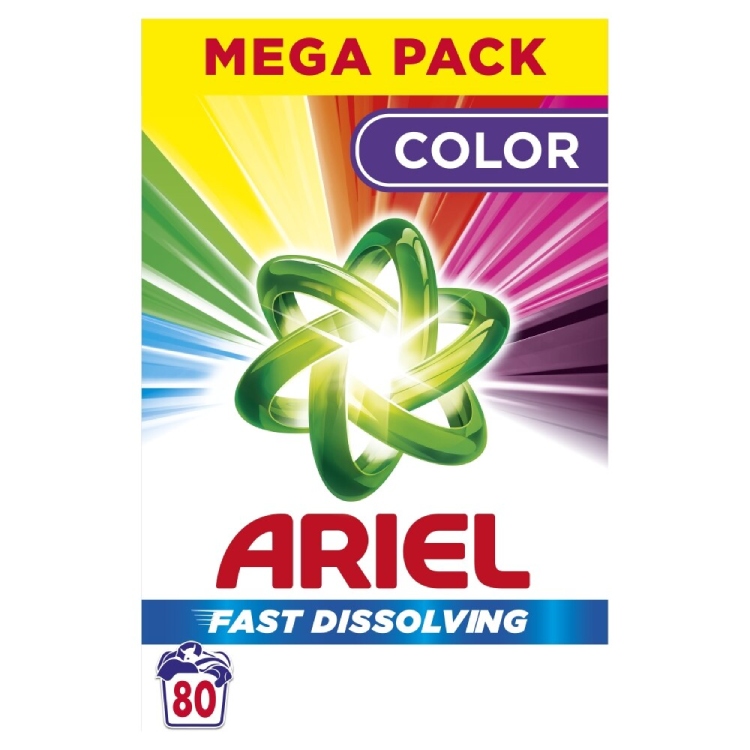 Ariel Detersivo in polvere Color 80 Wash 4,4Kg (e)